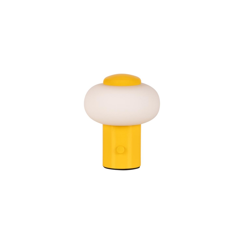 Lucide Oplaadbare tafellampGustav geel - 44520/01/34